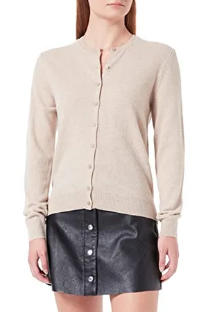 Benetton Maglia Coreana M/L 1002d5485, Maglione Cardigan Donna, , L