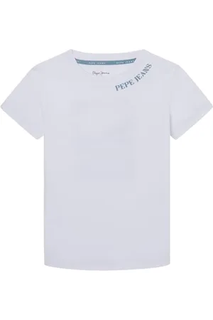 Pepe Jeans Raith, T-shirt Bambini e ragazzi, (White),8 anni