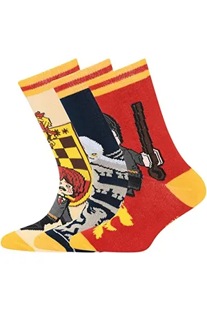 LEGO Wear Harry Potter Socken 3er Pack Gryffindor LWHans 103 Confezione da 3 Calzini, , 26-27 Unisex-Adulto