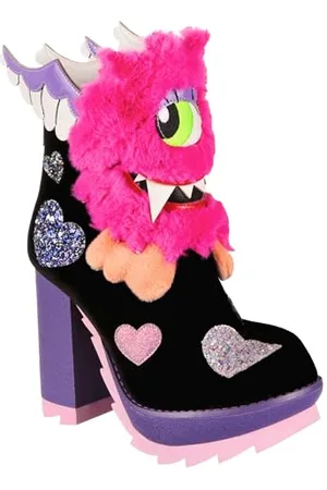 Irregular Choice Una meraviglia dagli Occhi, Stivali alla Moda Donna, , 41 EU
