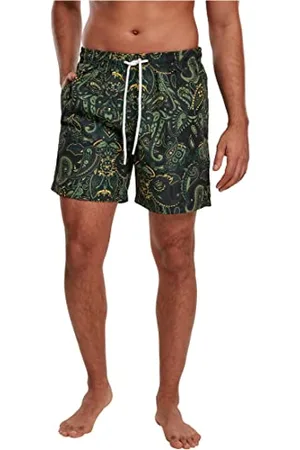 Urban classics Costume Da Bagno Uomo Paisley Swim Shorts, Costumi da Bagno, Uomo, (Paisley), XL