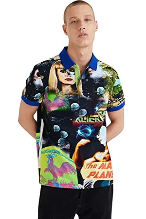 Desigual Polo_Rafael, 9005 T-Shirt, , M Uomo
