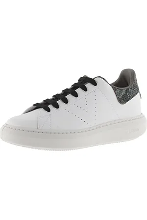 victoria Sneaker Milan Effetto Pelle & Retro in Stampa Animale & Logo Traforato 1263104 per Donna 36