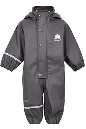 CeLaVi Regenanzug Einteilig in Vier Farben Giacca Impermeabile, (Grey 174), 92 (Taglia Unica: 90) Bambino