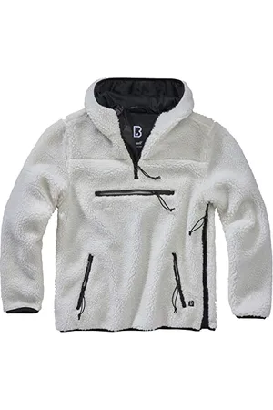 Brandit Teddyfleece Worker Pullover, Uomo, , S