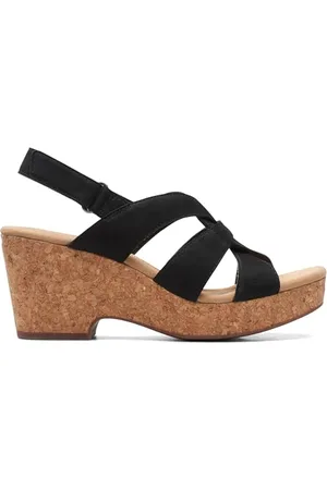 Clarks Giselle Beach, Sandali con zeppa Donna, , 41.5 EU