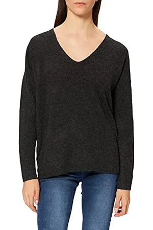 ONLY ONLRICA Life L/S V-Neck PULLO Knt Noos Maglione Cardigan, , S Donna