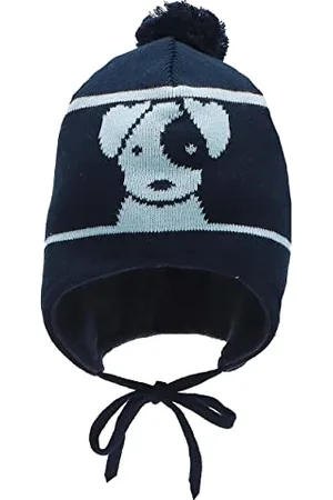 Sterntaler Berretto con Pompon per Bambini, Colore , Taglia 43