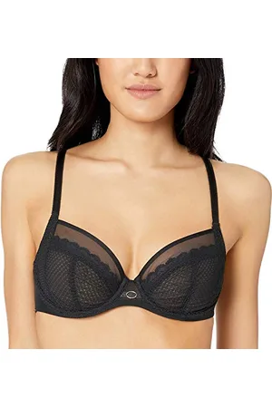 Chantelle Parisian Allure Unlined Plunge Bra, Reggiseno a Copertura Totale Donna, , 2J