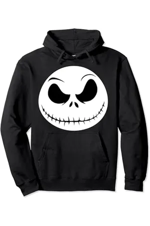 Disney The Nightmare Before Christmas Jack Big Face Felpa con Cappuccio