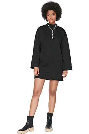 Trendyol Abito Midi Shift Vestito, , S Donna