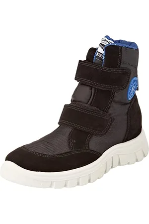 Naturino Geminae, Stivali da Neve, Unisex - Bambini e ragazzi, Black/Azure, 31 EU