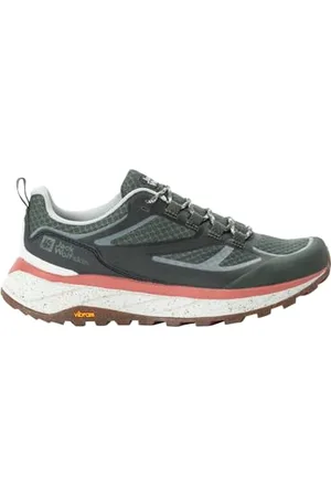 Jack Wolfskin TERRAVENTURE Vent Low W, Scarpe da Passeggio Donna, Ardesia/Verde, 38 EU