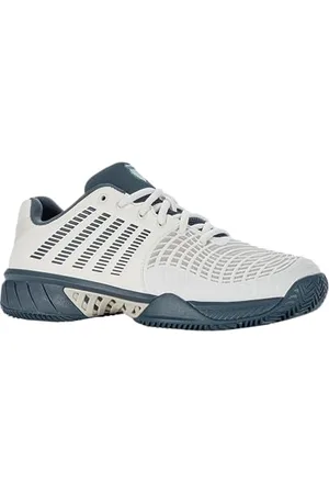 K-Swiss Performance Express Light 3 HB, Scarpe da Tennis Uomo, Star White/Moonstruck/Indian Teal, 47 EU