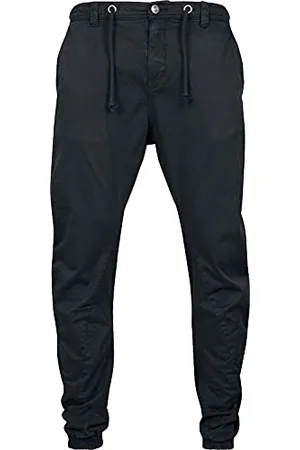 Urban classics Pantaloni da Jogging Elasticizzati Sportivi, (Black 7), M Uomo