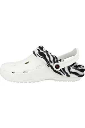 Chung Shi Dux Winter, Zoccoli, Unisex - Adulto, Multicolore (White/Zebra), 44/45 EU