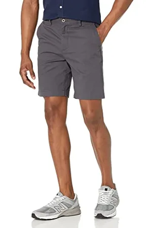 Amazon Pantaloncini Chino Aderenti da 22,86 cm Uomo, , 33W