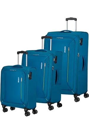 American Tourister Tourister Hyperspeed, Set di bagagli, (Deep Teal), Taglia Unica