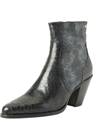 Fred de la Bretoniere Blaire-Stivale alla Caviglia con Stampa Brogue, Donna, , 39 EU