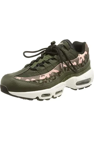 Nike Air Max 95, Scarpe da Corsa Uomo, Sequoia/Pink Glaze/Black, 37.5 EU