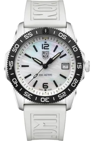 Luminox Orologio Analogico al Quarzo Svizzero Uomo con Cinturino in Silicone XS.3128M.SET