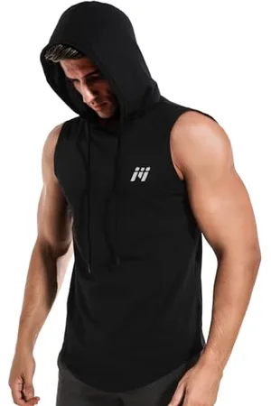MEETWEE Sportive Maglietta Uomo Canotta Senza Maniche Traspirante Sportiva Maschile Canotta da Uomo Running Fitness