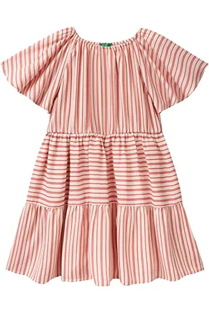 Benetton Vestito 4UCTCV014, , S Bambina