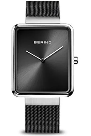 Bering Uomo Analogico Quarzo Classic Orologio con Cinturino in Acciaio inossidabile Cinturino e Vetro zaffiro 14533-102