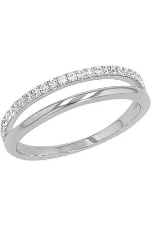 QS by s.Oliver Anello da Donna in 925, con zirconi sintetici, , fornito in confezione regalo