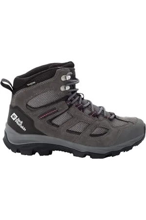 Jack Wolfskin Vojo 3 Texapore Mid W, Scarpe da Esterno Donna, Tarmac Grey/Pink, 37 EU