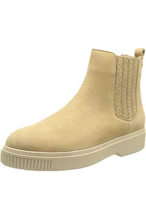 Fred de la Bretoniere Frs1178, Chelsea FRS1178-Stivale in Pelle Nabuk Donna, Talpa, 37 EU