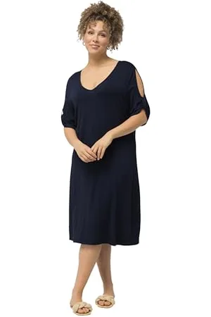 Ulla Popken Abito da Spiaggia Heather Vestito, , 56-58 Donna