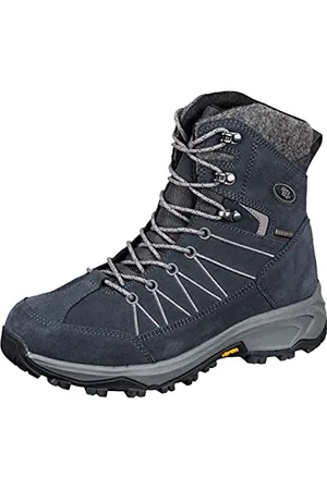BRUTTING Huntington Stivali da neve Unisex - Adulto, Blu Marine/Grigio, 38 EU