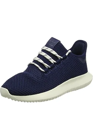 adidas Tubular Shadow Scarpe da Ginnastica Basse Unisex - Bambini, Blu (Collegiate Navy/Chalk White), 36 2/3 EU