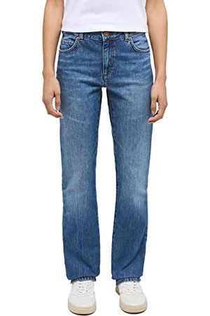 Mustang Style Crosby Relaxed Straight Jeans, ( Medio 582), 30W / 32L Donna