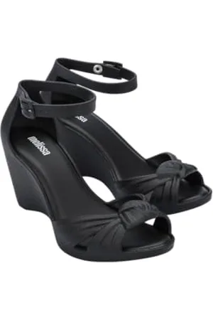 Melissa Velvet Wedge Ad, Piattaforma Donna, , 40 EU