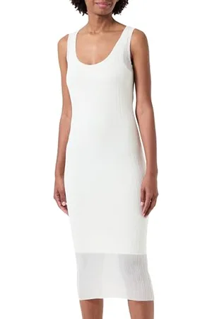 Pinko Dune Abito Crepe Trasparente Vestito da Cocktail, , S Donna