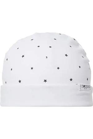 Noppies U Hat REV Dani AOP-Cappellopello Unisex - Bimbi 0-24, (White C001), One size (Taglia produttore: 0M-3M)