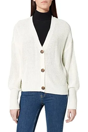 VERO MODA Vmlea Ls V-neck Cuff Cardigan Noos, Maglione Donna, , XS
