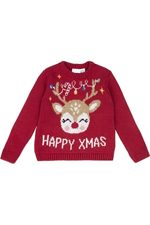 chicco Pull-over Natale , Bambine e ragazze, (681), 9 mesi