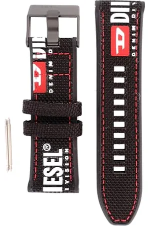 Diesel Orologio da polso da uomo, 26 mm, in nylon, , cinturino di ricambio originale per DZ4512, , Classico