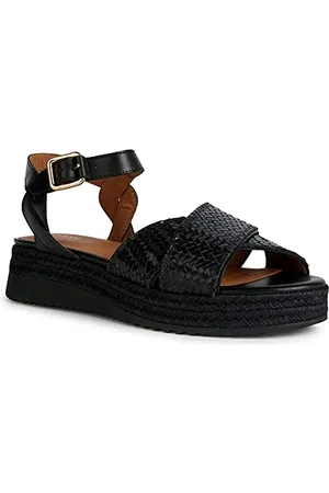 Geox D Eolie, Espadrille Wedge Sandal Donna, , 37 EU