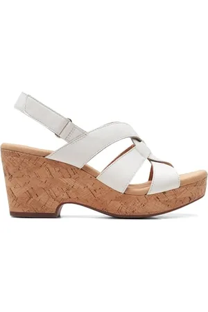 Clarks Giselle Beach, Sandali con zeppa Donna, , 41.5 EU