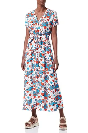 Moschino Short Sleeves Long Chemisier Dress Vestito, , 48 Donna