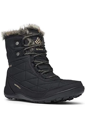 Columbia Minx Shorty, Stivali da Neve Donna, Black/Pebble Minx Shorty 3, 36.5 EU