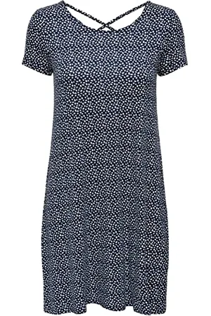 ONLY Onlbera Back Lace Up S/S Dress Jrs Noos, Vestito Donna, , M