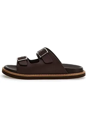 Guess SAPATA, Sneaker Uomo, Brown, 42 EU