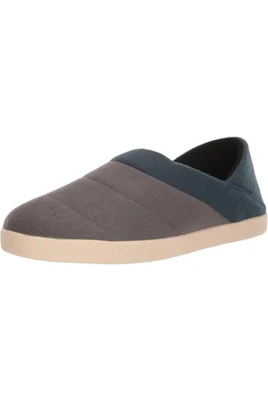 TOMS Ezra, Pantofole Uomo, Forged Iron Multi Felt/Fleece, 39 EU