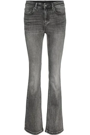 VERO MODA Vmflash Mr Flared Jeans Li213 Noos, , (S) W x 32L Donna