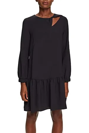 ESPRIT 102ee1e319 Vestito, 001/Nero, 32 Donna